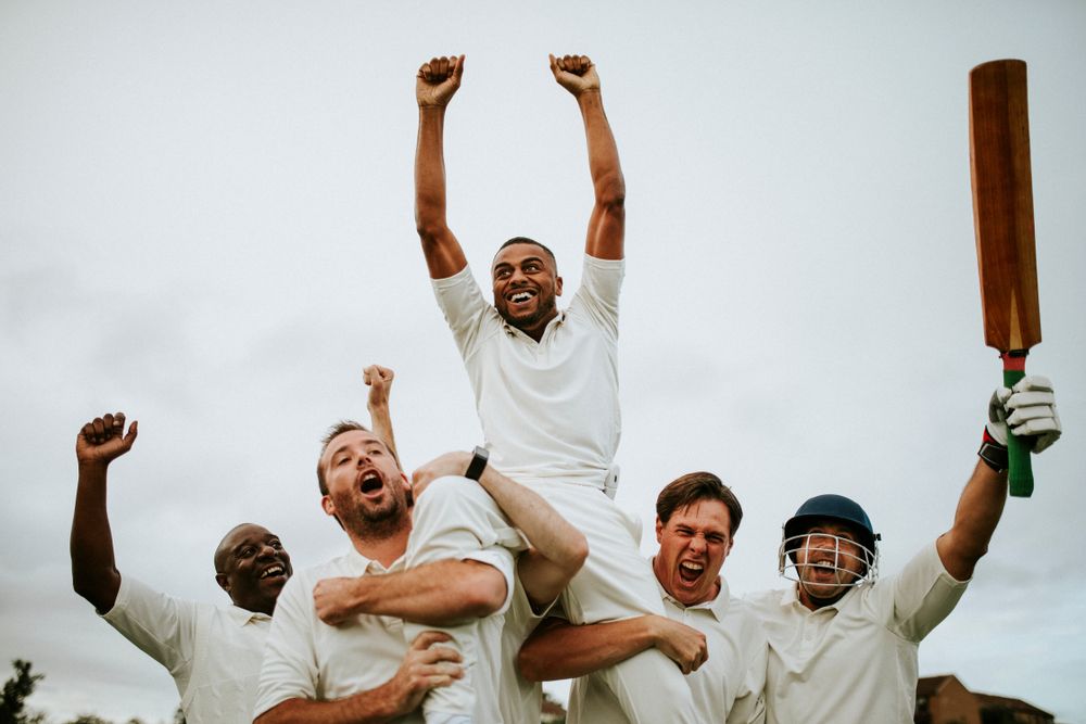 crickets - celebrate after injury cluinic treatment wimbledon